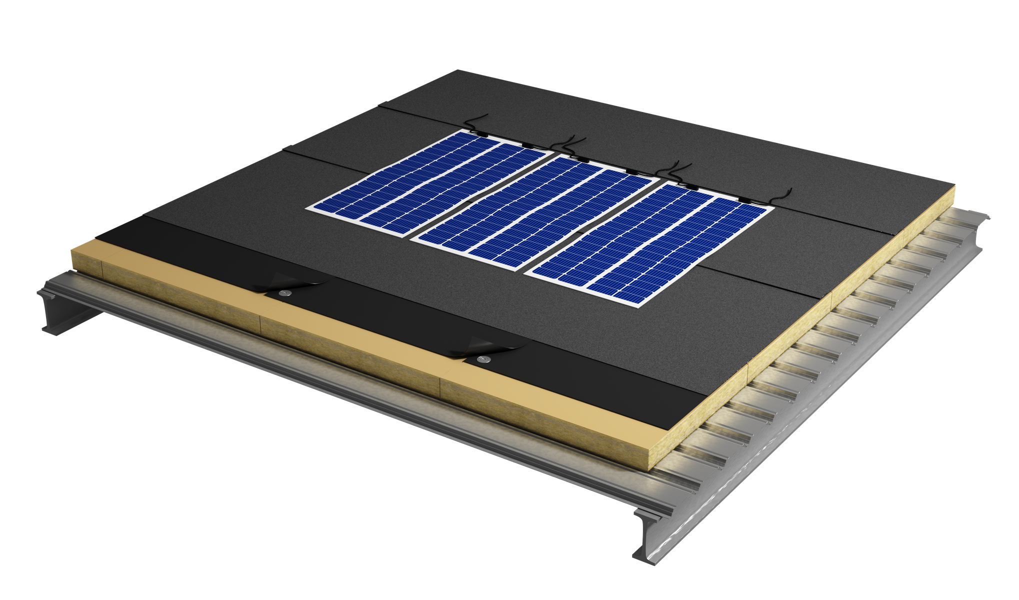 sistema de energía solar flex bitumen 2