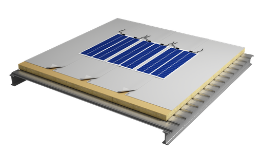 sistema de energía solar flex sintético