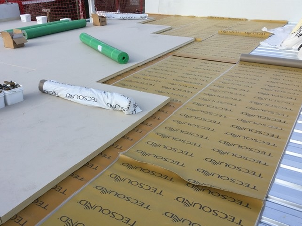 CUBIERTA DECK  con membrana de PVC o TPO