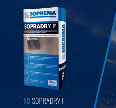 Puesta en obra del Sopradry F