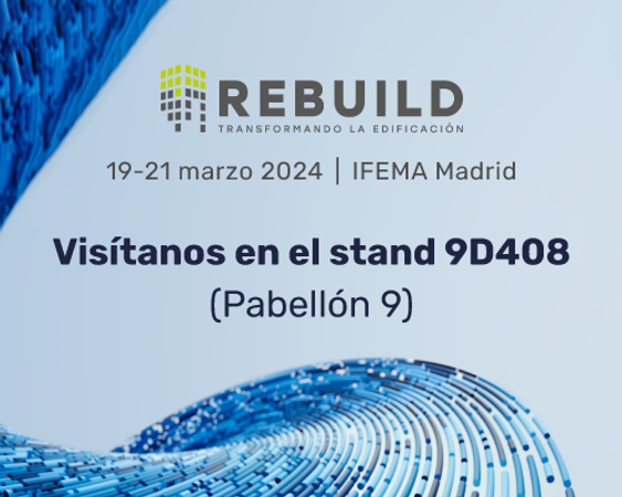 No te pierdas nuestras novedades sostenibles en la feria Rebuild 2024