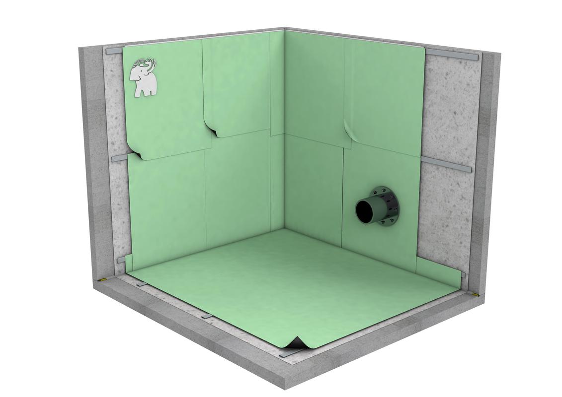 DEPÓSITO DE AGUA POTABLE CON IMPERMEABILIZACIÓN SINTÉTICA DE TPO